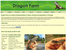 Tablet Screenshot of dragonfarm.co.uk